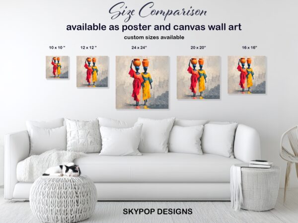 African Women Wall Art