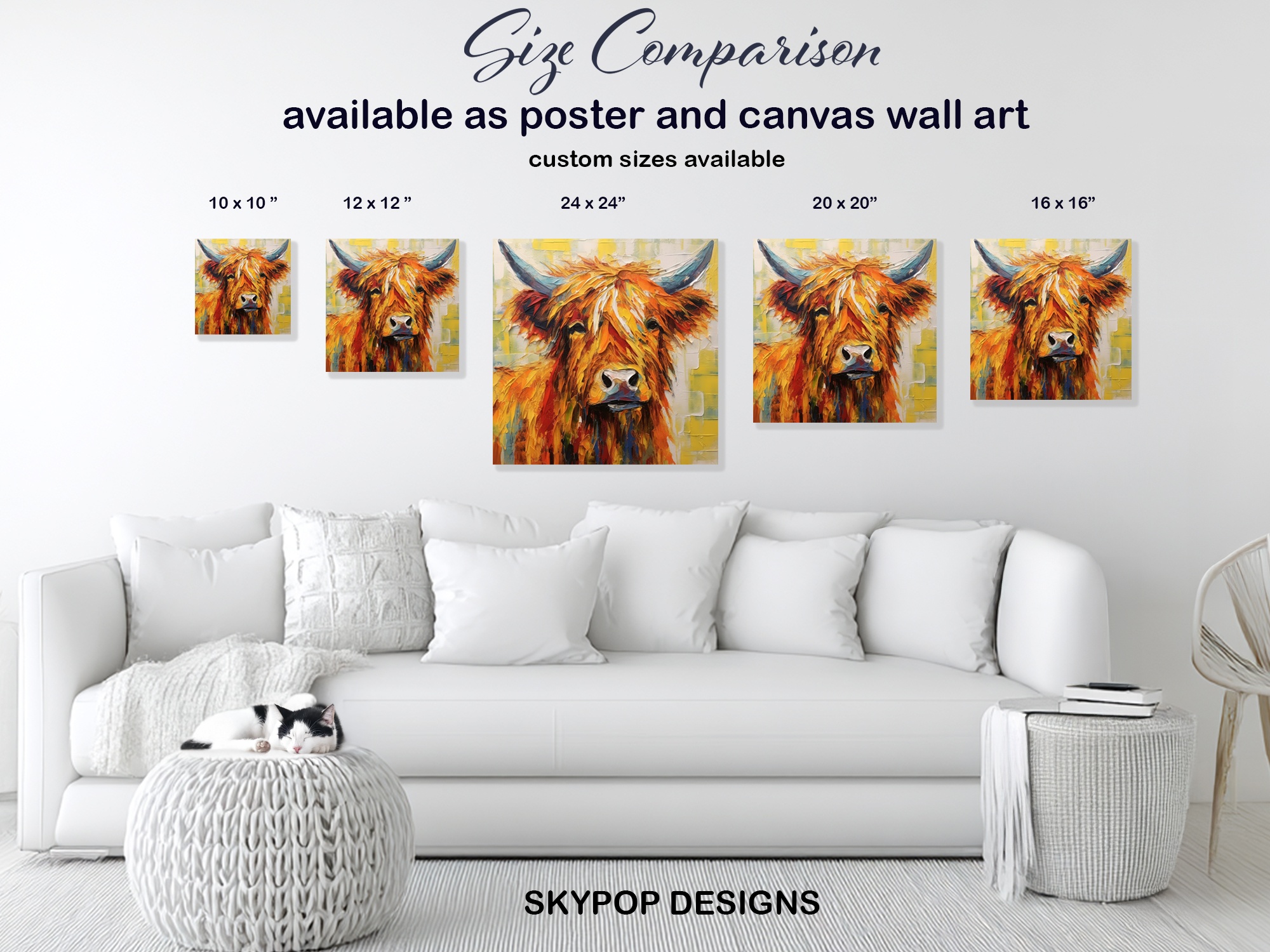 7.jpg Highland Cow Art