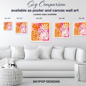 Tropical Leaf Abstract Art