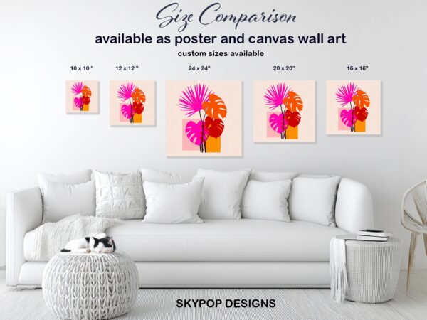 Tropical Leaf Art