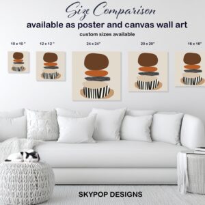 Stacked Shapes Art