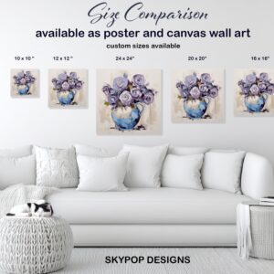 Lavender Roses Art