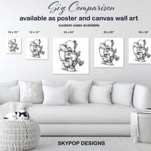 Elephant Wall Art