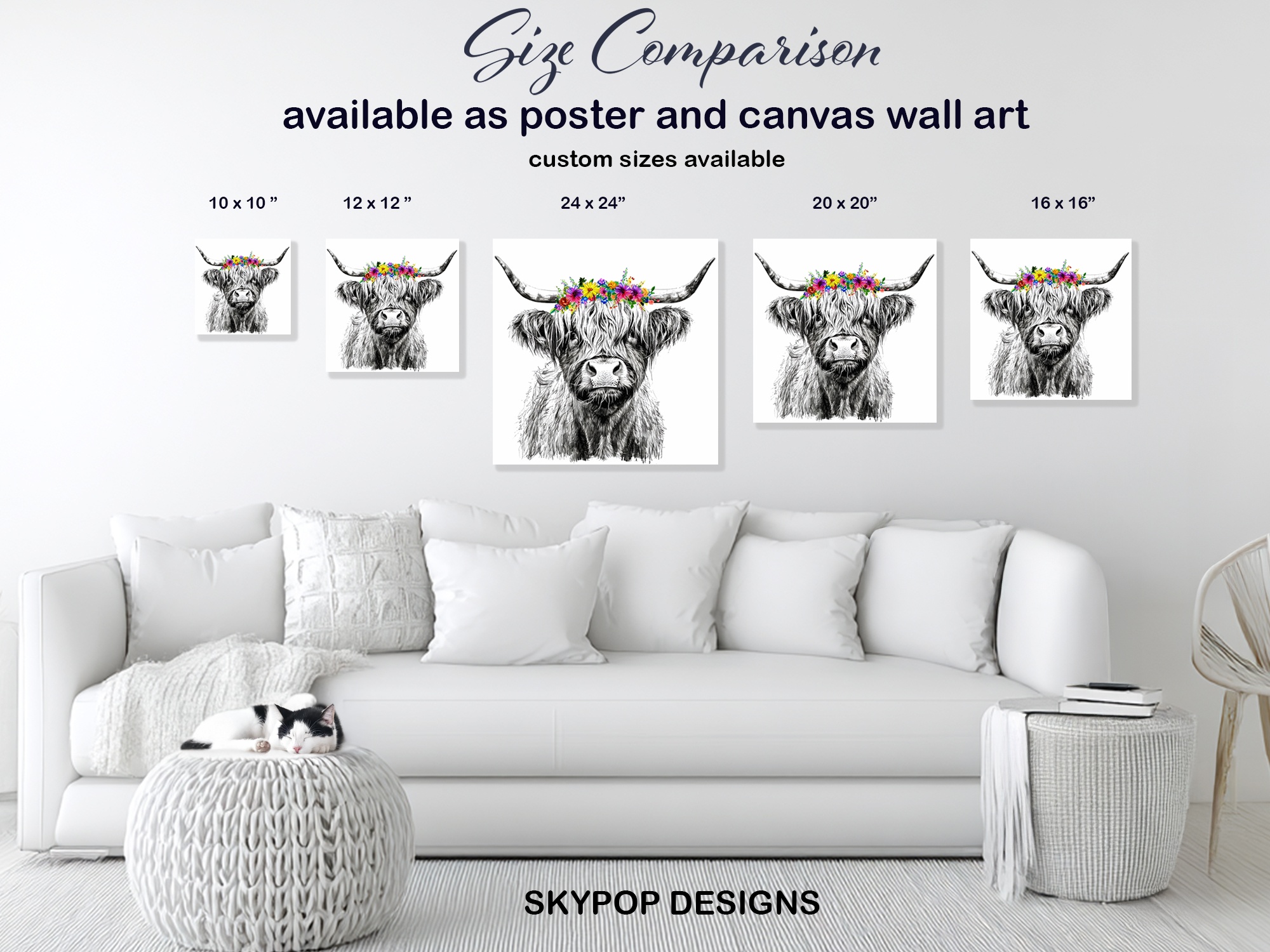 7.jpg Highland Cow Art