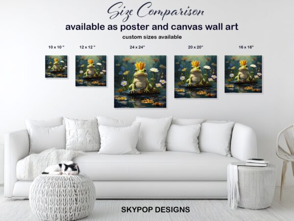 Frog King Art