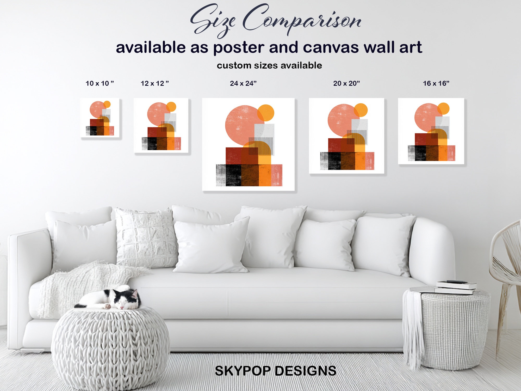 7.jpg Geometric Sunset Art