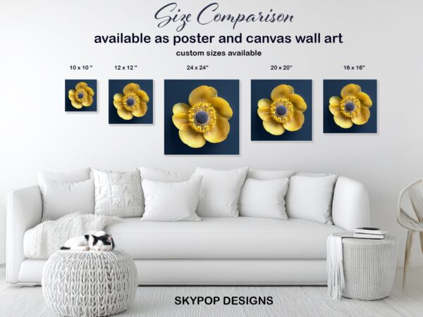 Yellow Flower Art