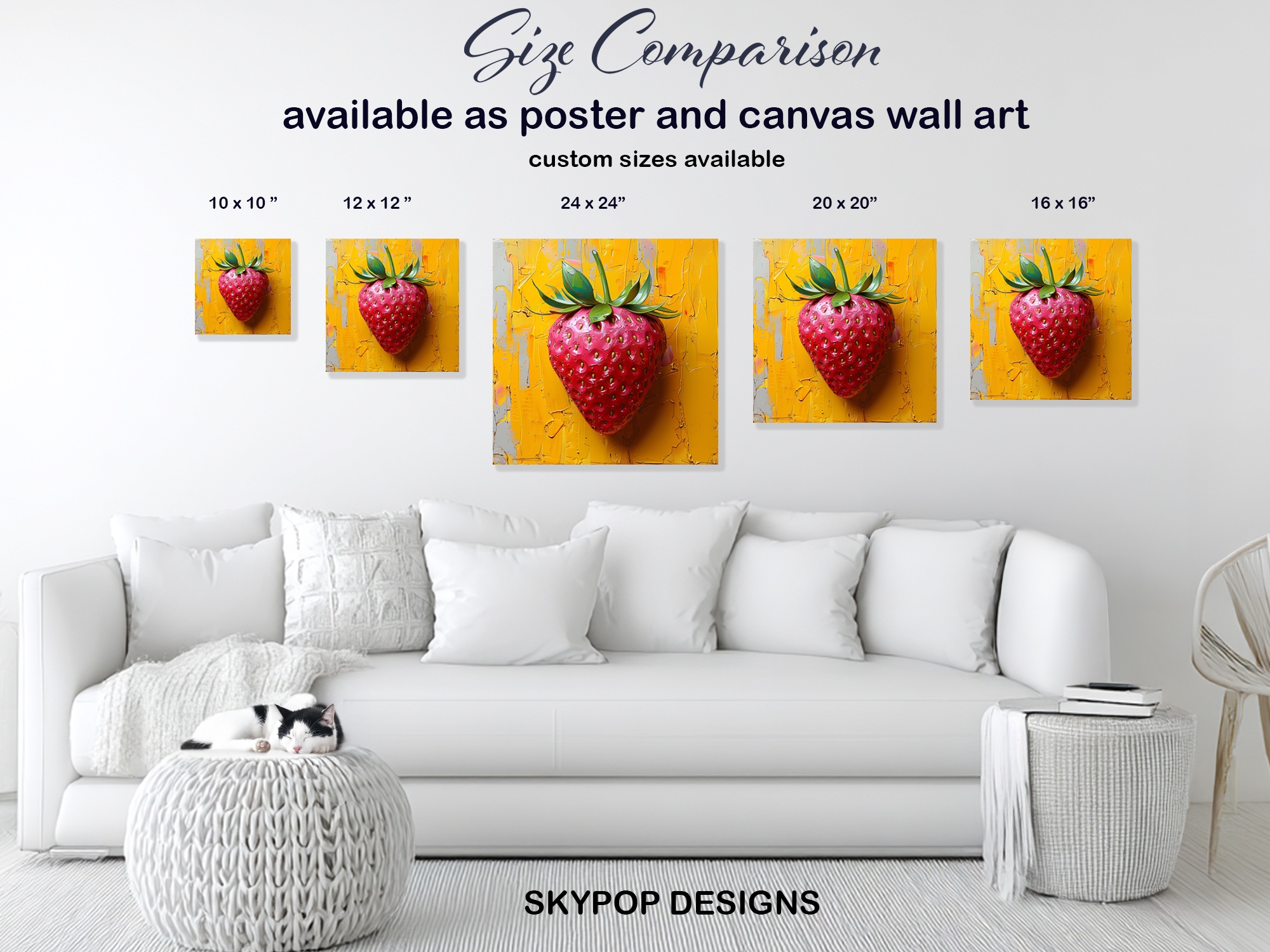 7.jpg Vibrant Strawberry Art