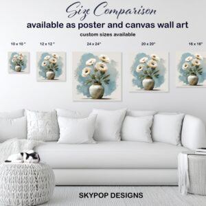 White Poppy Art