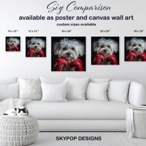 Maltese Dog Art