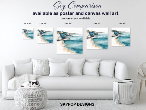 Coastal Cliff Art