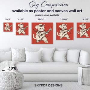 Cowboy Cat Art