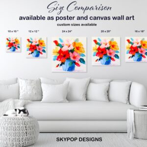 Tropical Hibiscus Bouquet Art
