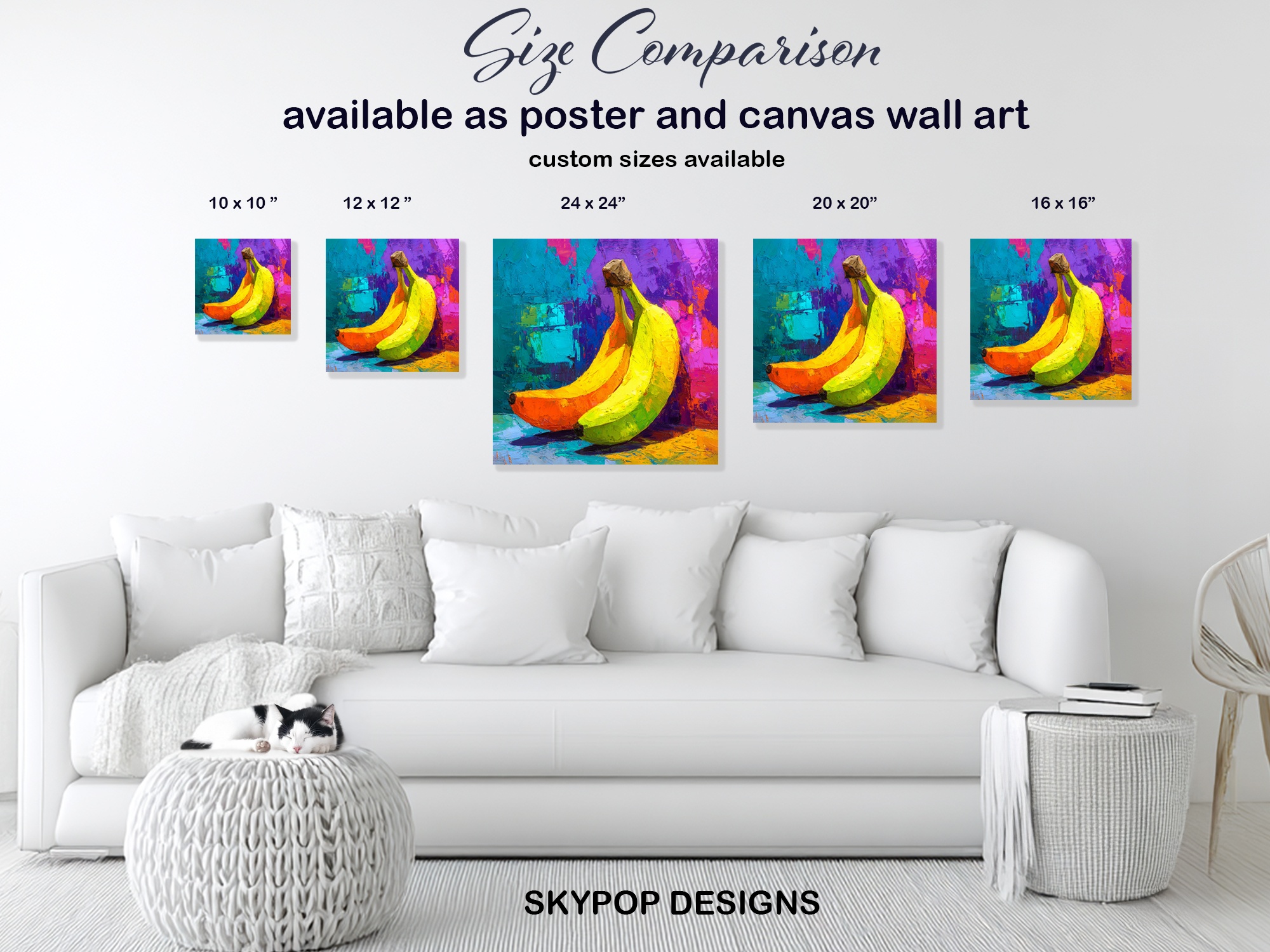 7.jpg Vibrant Banana Art