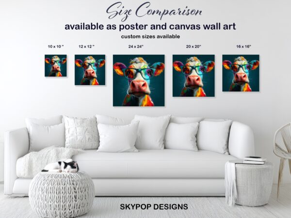 Highland Cow Art