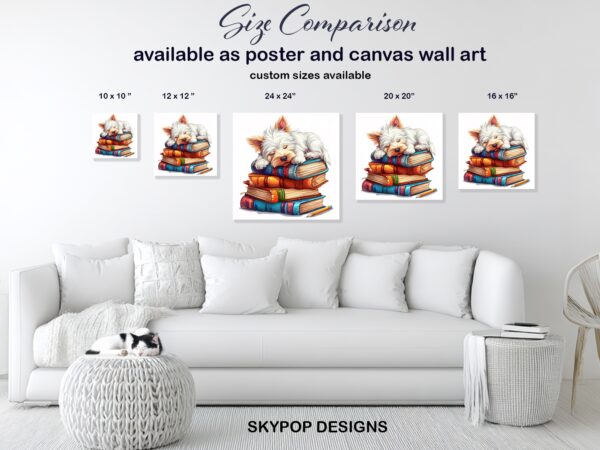 Westie Dog Art