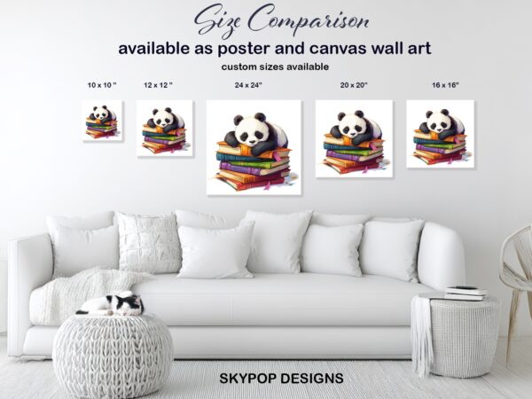 Panda Book Art