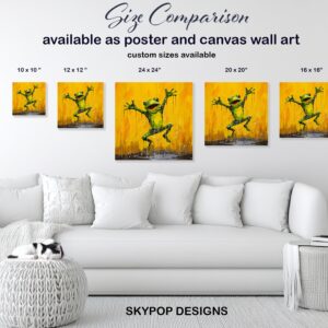 Jumping Frog Art