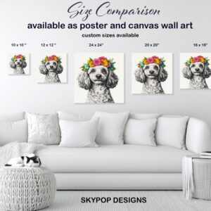 Poodle Art