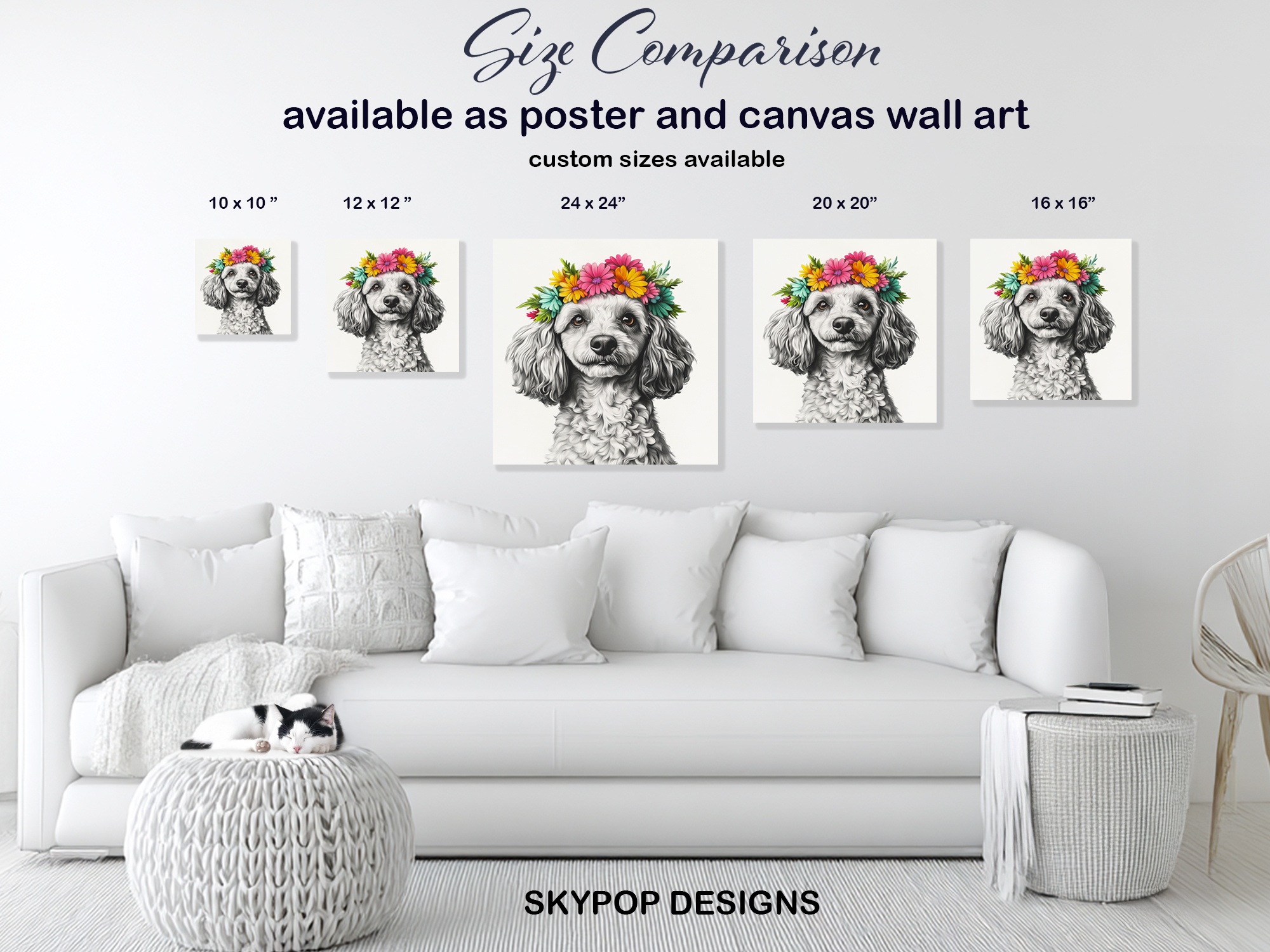 7.jpg Poodle Art