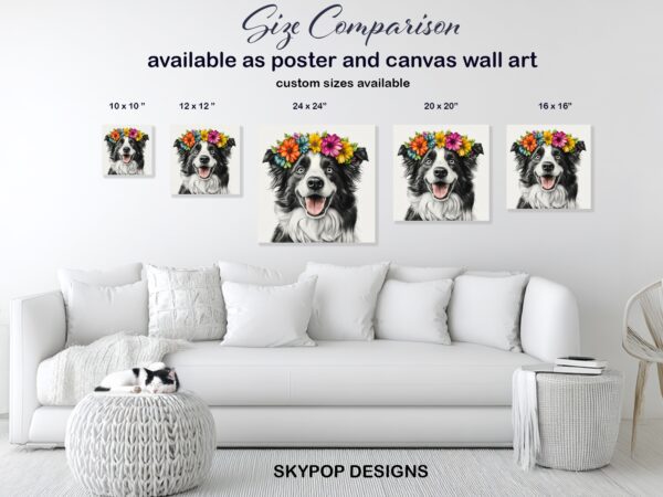 Border Collie Art