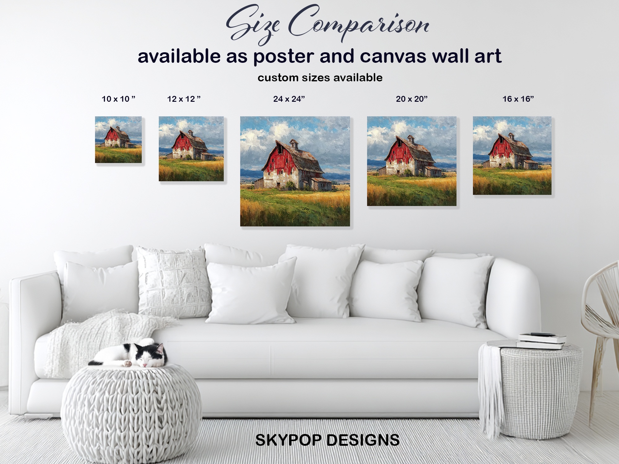 7.jpg Rustic Red Barn Art
