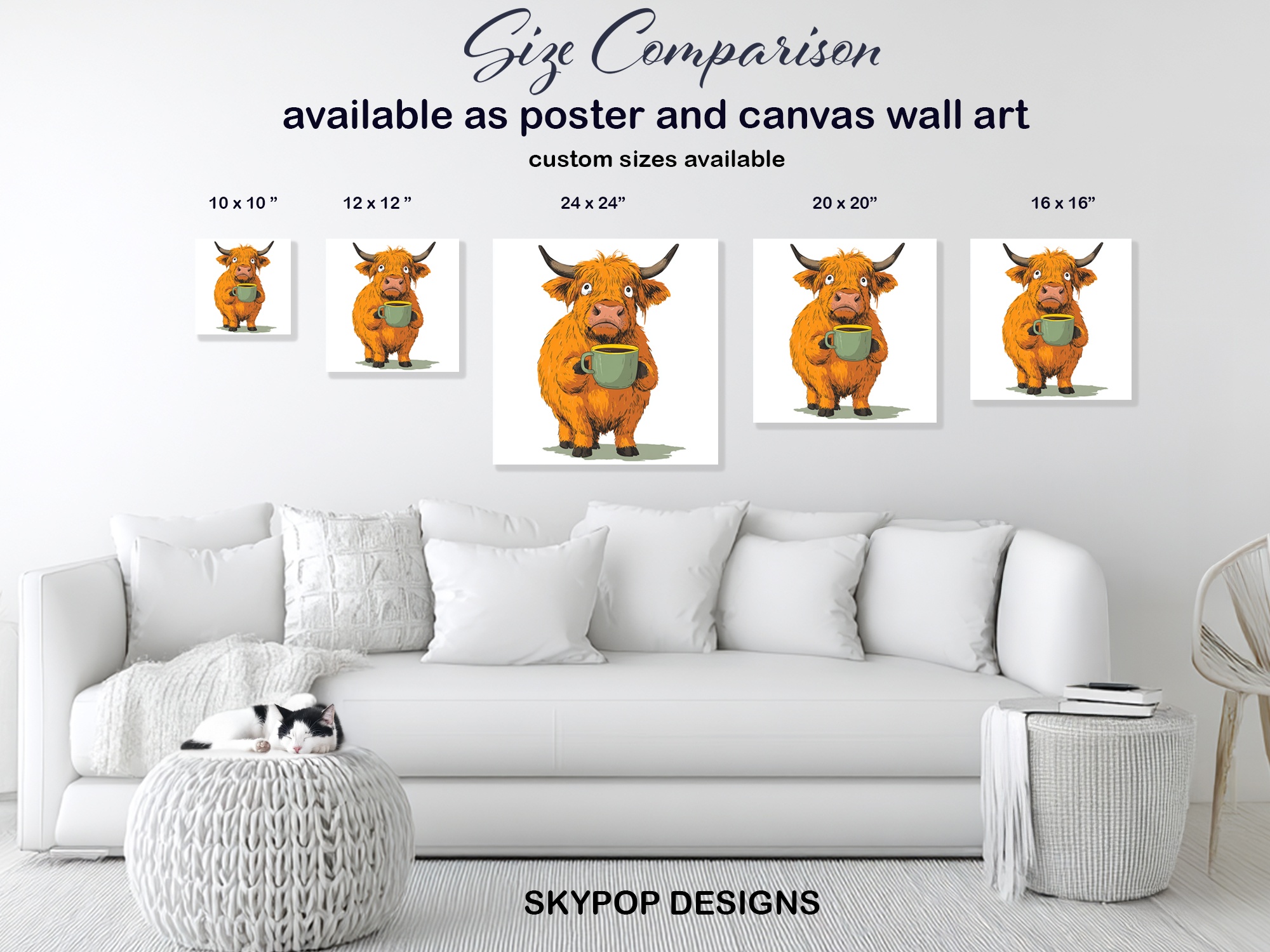 7.jpg Highland Cow Art