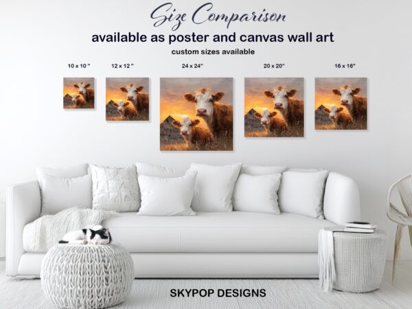 Highland Cow Art