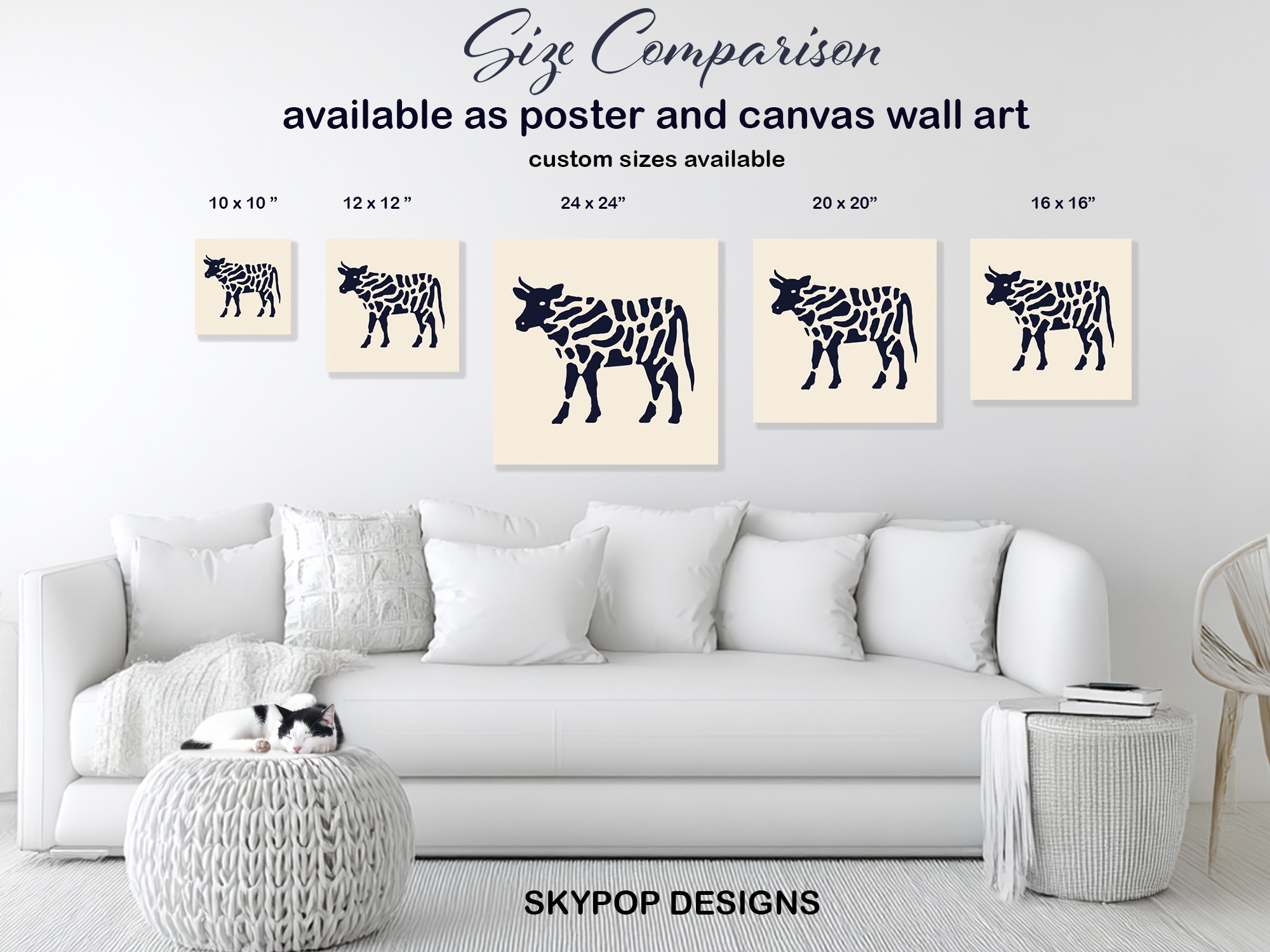 7.jpg Cow Silhouette Art
