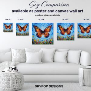 Butterfly Meadow Art