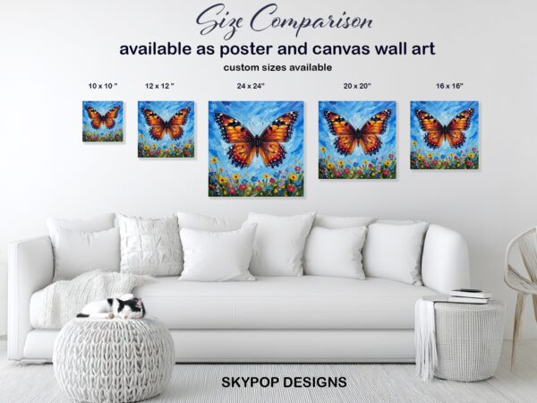 Butterfly Meadow Art