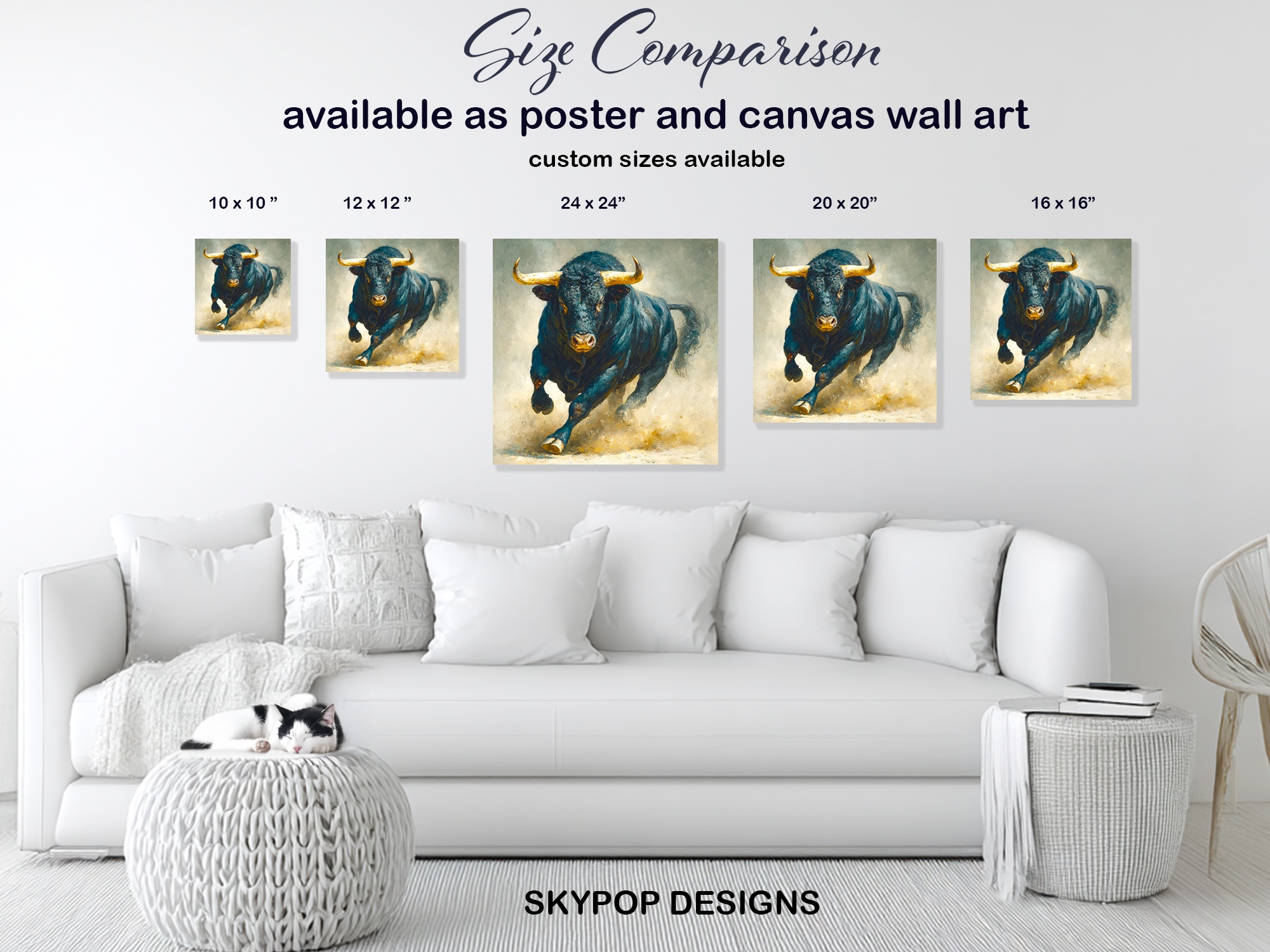 7.jpg Charging Bull Art