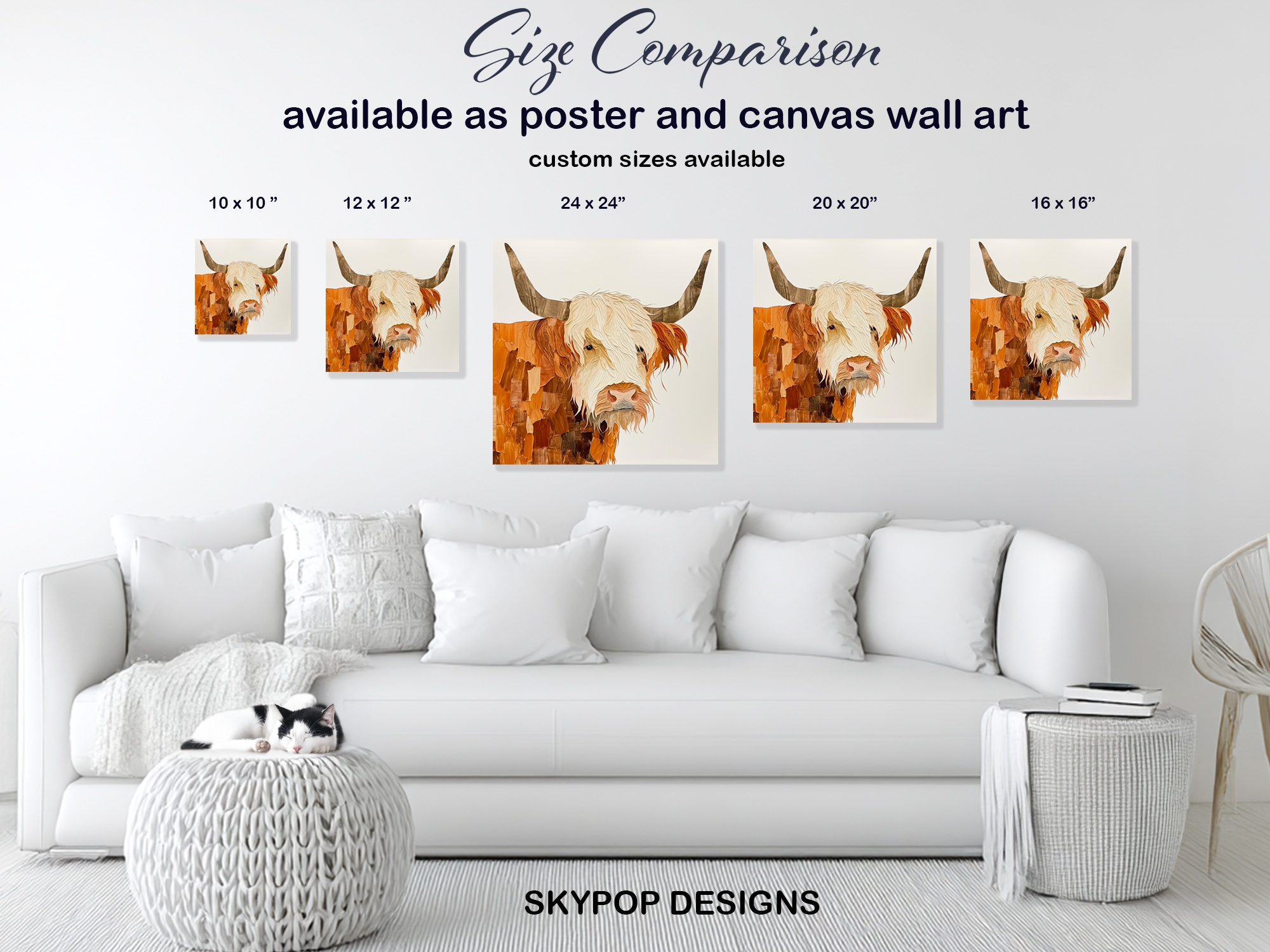 7.jpg Highland Cow Art