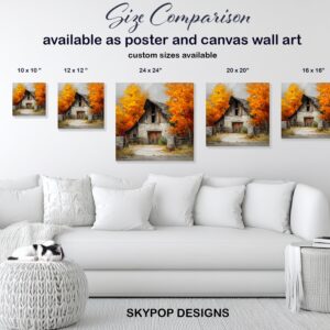 Autumn Barn Art