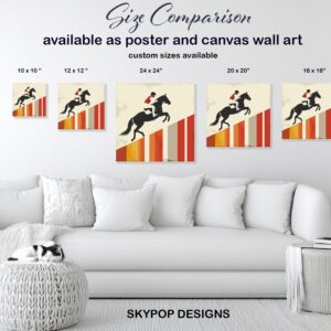 Horse Jump Chart Art