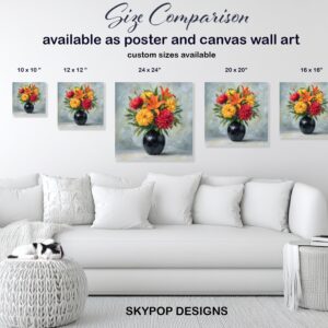 Vibrant Bouquet Art