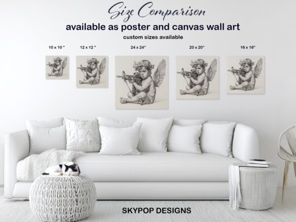 Angelic Warfare Art