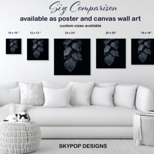 Dark Leaves Art