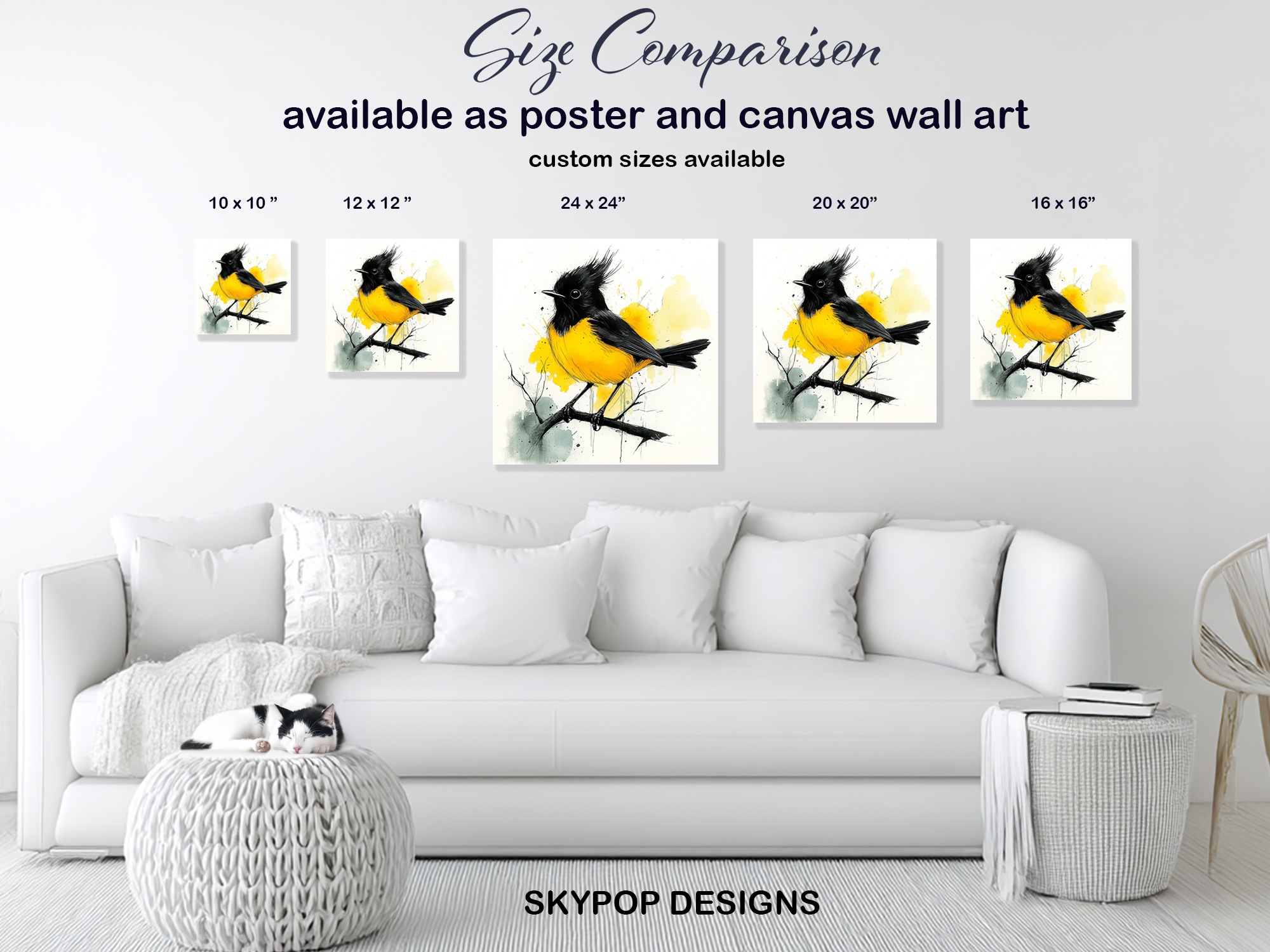 7.jpg Yellow Bird Art