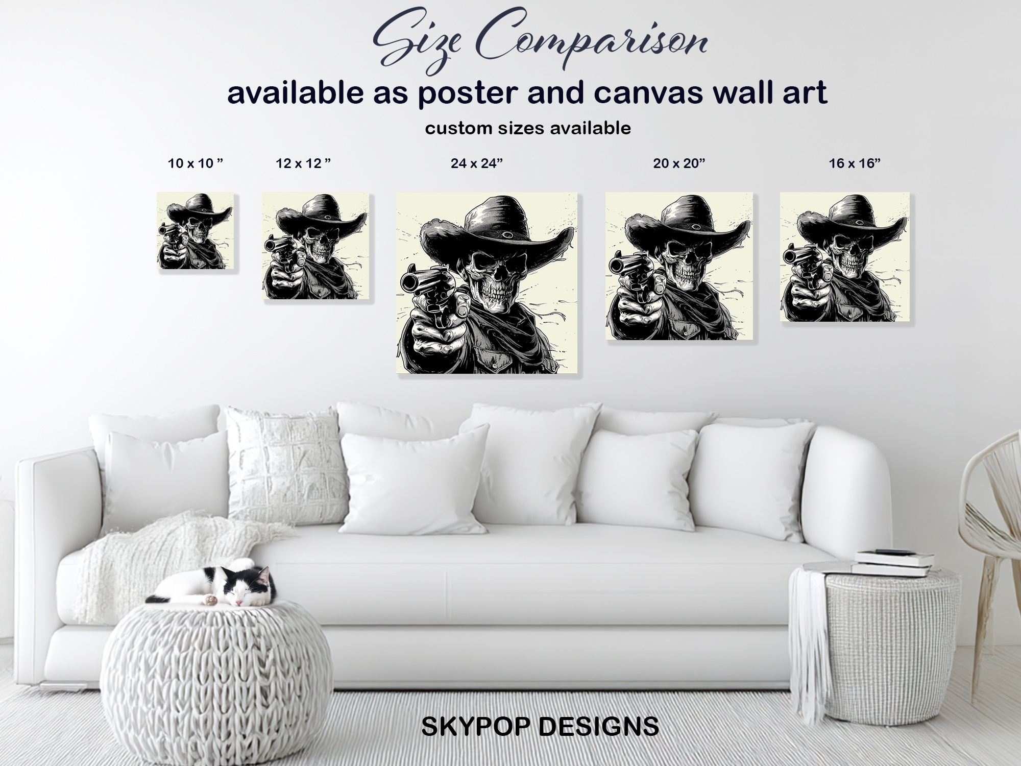 7.jpg Cowboy Skull Art