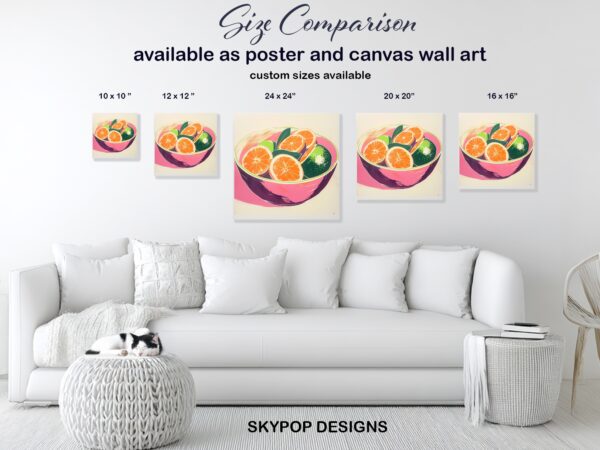 Citrus Bowl Art