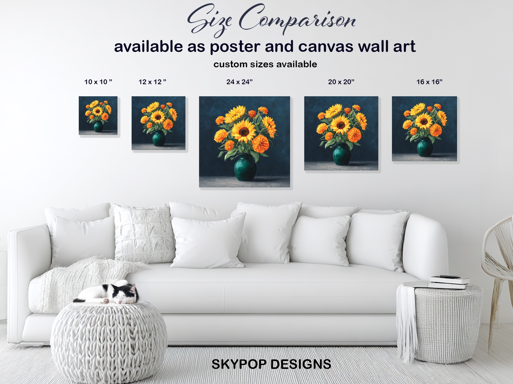 7.jpg Sunflower Bouquet Art