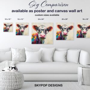 Highland Cow Art