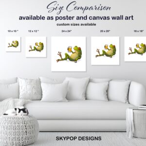 Frog Beer Art