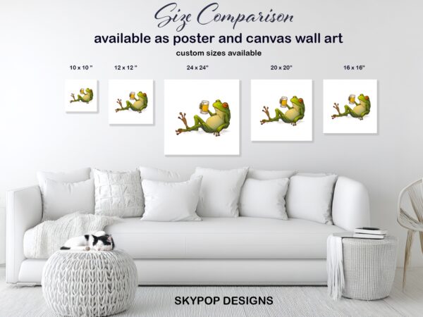 Frog Beer Art