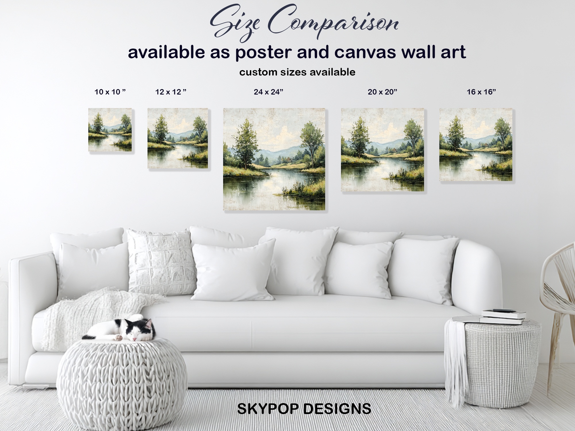 7.jpg Tranquil River Landscape Art