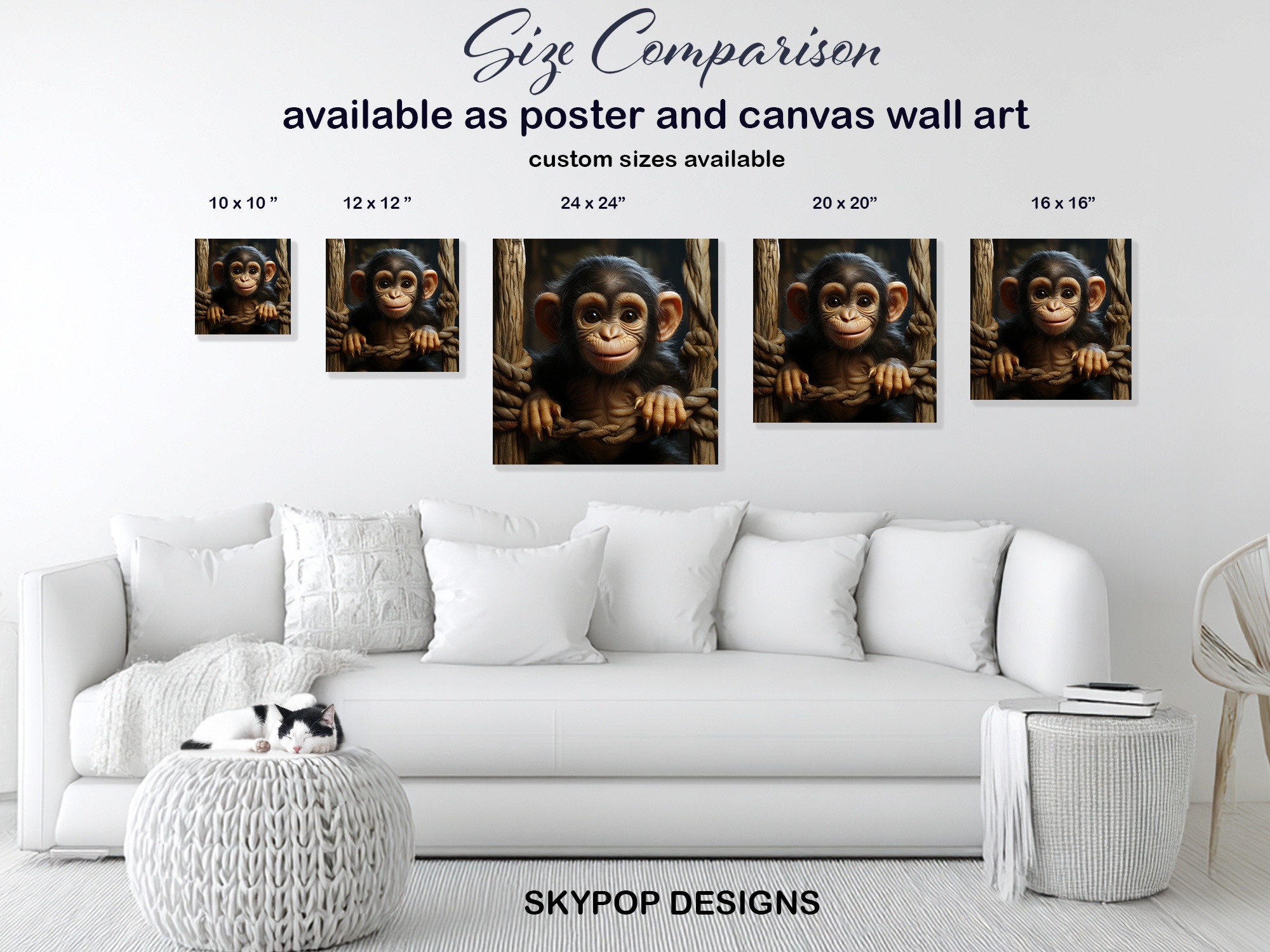 7.jpg Chimpanzee Art
