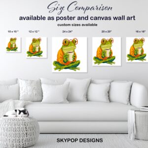 Coffee Frog Art