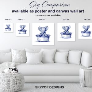 Baby Elephant Art