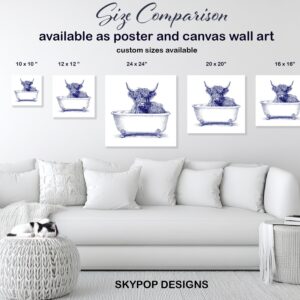 Highland Cow Art